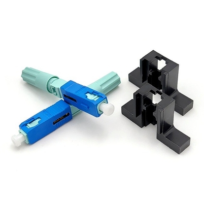 40- 85 Conector rápido de fibra óptica FTTH Campo terminado Rapidamente ensamblado SC/APC SC/UPC