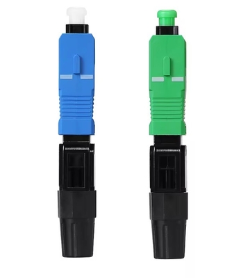 100pcs FTTH Fibra Conector Rápido Asamblea de Campo para la transmisión de señal de fibra suave