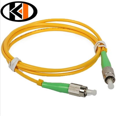 SC FC ST LC UPC Cordón de parche de fibra óptica de 3.0 mm Simplex OM3 OM4 LC para equipos de telecomunicaciones