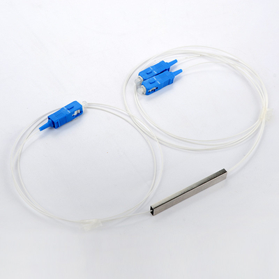 1x2 1x4 1x8 Mini PLC Fibra Óptica Splitter 2 Way Fibra Óptica de cable de red wifi 3