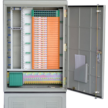 Cabinet de distribución eléctrica IP 55 de fibra óptica metálica para el exterior para FTTH