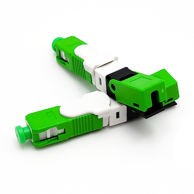 FTTH SC APC SC UPC Conector rápido de ensamblaje de campo para la red FTTH FTTB FTTX 3 veces