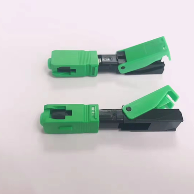 FTTH SC APC SC UPC Conector rápido de ensamblaje de campo para la red FTTH FTTB FTTX 3 veces
