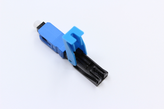 FTTH SC APC SC UPC Conector rápido de ensamblaje de campo para la red FTTH FTTB FTTX 3 veces