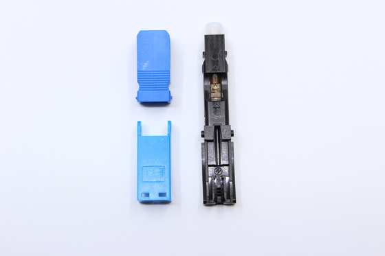 FTTH SC APC SC UPC Conector rápido de ensamblaje de campo para la red FTTH FTTB FTTX 3 veces