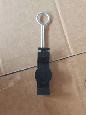 Clampada de suspensión de fibra de tipo S estable para cable de fibra óptica en entornos exteriores