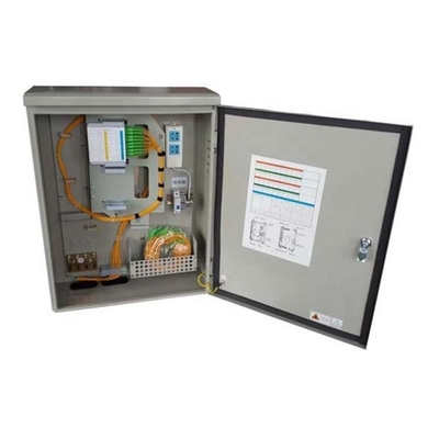 Red Wifi Exterior FTTH 1X32 Splitter Fibre Distribution Hub 48 núcleos Caja de unión terminal