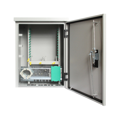 FTTH ODF exterior 96 144 288 576 Fibra óptica de núcleo Conexión cruzada del gabinete Adaptador reforzado