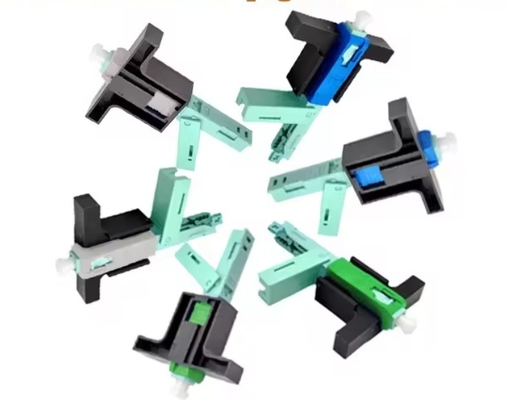 SC Conector rápido Mariposa para el mercado FTTH Cables de caída de fibra óptica Pérdida de retorno de 50 dB
