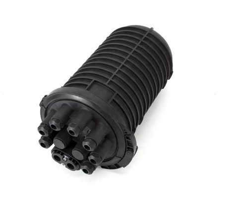Material PC/ABS 144 núcleo impermeable tipo cúpula FTTH cable de fibra óptica unión de empalme cierre 3