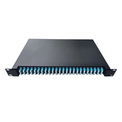 Sistema de fibra de distribución FTTH de 260*200*60 mm 1U 96 núcleo LC SC montado en el bastidor MPO MTP Panel de parches de fibra óptica ODF