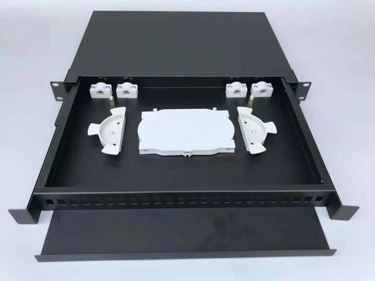 Caja de terminales de fibra óptica de telecomunicaciones totalmente equipada con caja Mpo To Lc