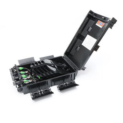 PC ABS Material 8 Núcleo Terminal de fibra óptica CTO/NAP Caja de distribución con separador PLC 1x8