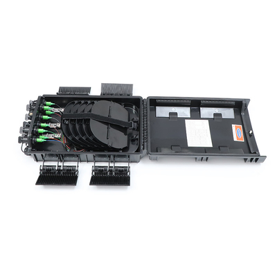 PC ABS Material 8 Núcleo Terminal de fibra óptica CTO/NAP Caja de distribución con separador PLC 1x8