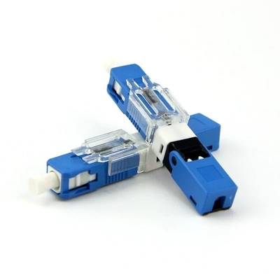 3 Mecánico SC APC SC UPC Conector rápido de fibra óptica FTTH