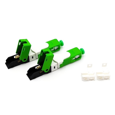 3 Mecánico SC APC SC UPC Conector rápido de fibra óptica FTTH