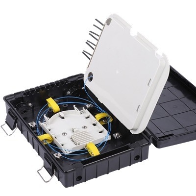 3 Tiempo Telecomunicación 8 núcleos de plástico caja de distribución para la instalación de fibra óptica