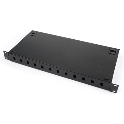 SM/MM/OM3 Tipo de fibra 2x4 Splitter óptico 2x32 PLC para 19 pulgadas de montaje de rack Splitter de fibra