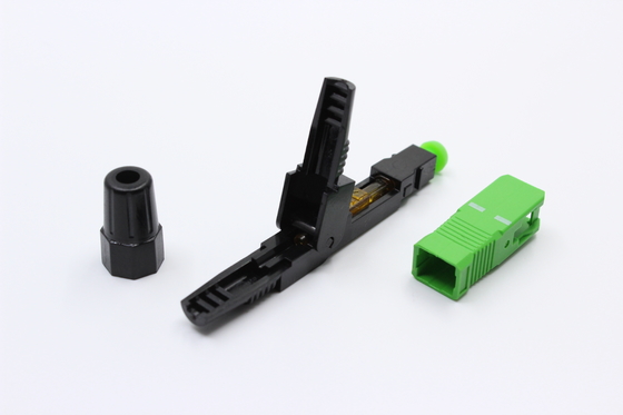 100pcs FTTH Fibra Conector Rápido Asamblea de Campo para la transmisión de señal de fibra suave