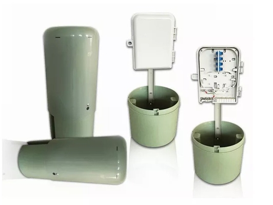 Punto de distribución de fibra óptica al aire libre Pedestal ODP con 3 y 24 puertos Capacidad máxima