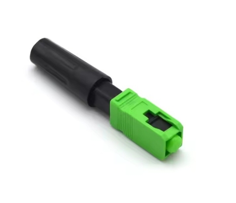 Conector rápido de fibra óptica SC/APC SC/UPC de modo único o multimodo para cables FTTH