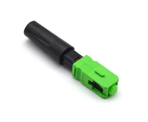 Conector rápido de fibra óptica SC/APC SC/UPC de modo único o multimodo para cables FTTH