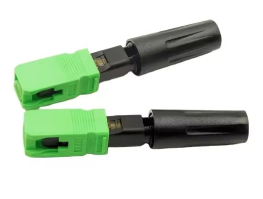 Conector rápido de fibra óptica SC/APC SC/UPC de modo único o multimodo para cables FTTH