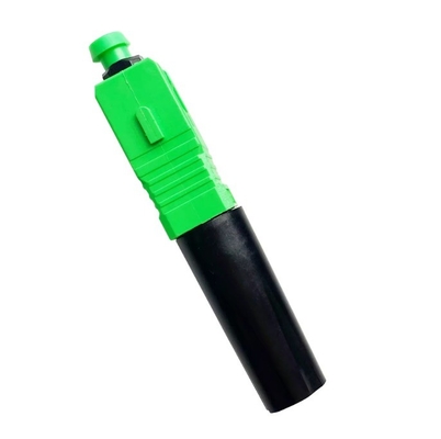 Conector rápido de fibra óptica SC/APC SC/UPC de modo único o multimodo para cables FTTH