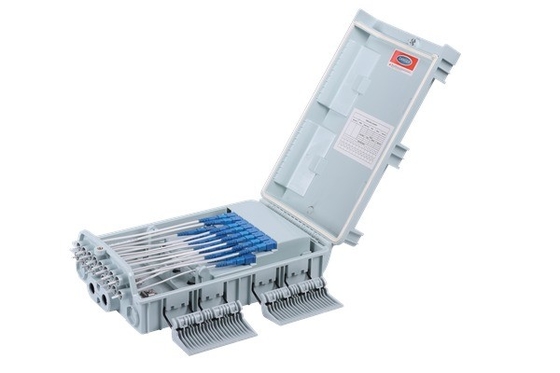 FTTX ODB NAP FTTH 16 vías IP65 Casilla de separación de cables impermeable con material PC ABS