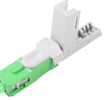 3 FTTH FTTB FTTX Red Mecánica Conector Rápido Fibra Óptica Conector Rápido