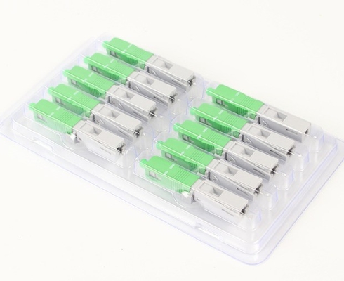 3 FTTH FTTB FTTX Red Mecánica Conector Rápido Fibra Óptica Conector Rápido