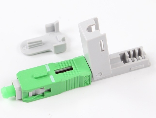 3 FTTH FTTB FTTX Red Mecánica Conector Rápido Fibra Óptica Conector Rápido