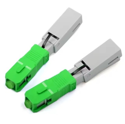 3 SC APC SC UPC Conjunto de conector rápido para la instalación de campo de fibra óptica con baja pérdida de señal
