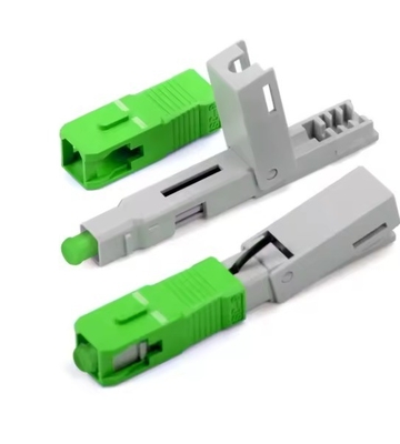 3 SC APC SC UPC Conjunto de conector rápido para la instalación de campo de fibra óptica con baja pérdida de señal