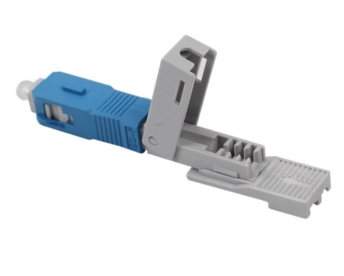3 SC APC SC UPC Conjunto de conector rápido para la instalación de campo de fibra óptica con baja pérdida de señal