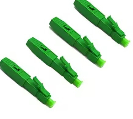 Conector rápido LC/APC de fibra óptica de fácil acceso para telecomunicaciones