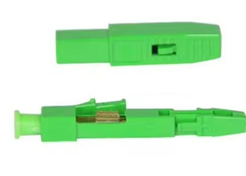 Conector rápido LC/APC de fibra óptica de fácil acceso para telecomunicaciones