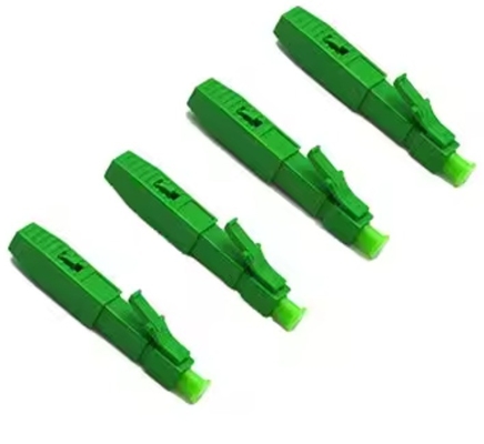 Conector rápido LC/APC de fibra óptica de fácil acceso para telecomunicaciones