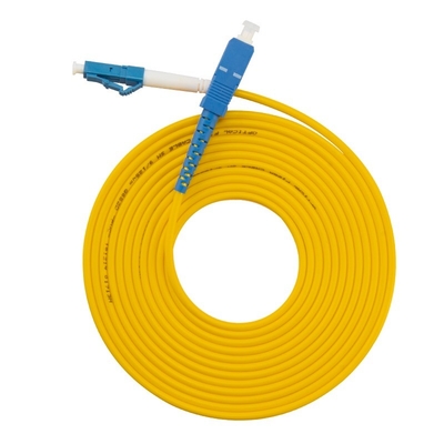 Cable de fibra 14130199 SS-OP-D-LC-S-10 LC/PC-LC/PC-Modo único-G6.652D-2MM-10M-PVC-YE Cordón de parche AOC MPO cable de Huawei