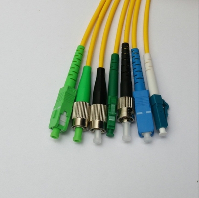 Cable de fibra 14130199 SS-OP-D-LC-S-10 LC/PC-LC/PC-Modo único-G6.652D-2MM-10M-PVC-YE Cordón de parche AOC MPO cable de Huawei