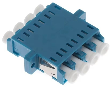SM MM 4 puertos LC APC/UPC 4 adaptador óptico de fibra óptica dúplex para la transmisión de señales de fibra