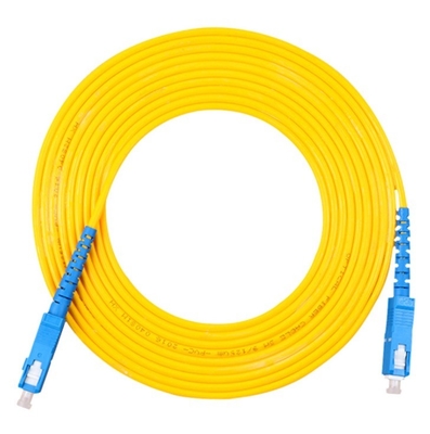 Cable de fibra 14130199 SS-OP-D-LC-S-10 LC/PC-LC/PC-Modo único-G6.652D-2MM-10M-PVC-YE Cordón de parche AOC MPO cable de Huawei
