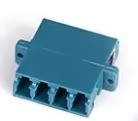 SM MM 4 puertos LC APC/UPC 4 adaptador óptico de fibra óptica dúplex para la transmisión de señales de fibra