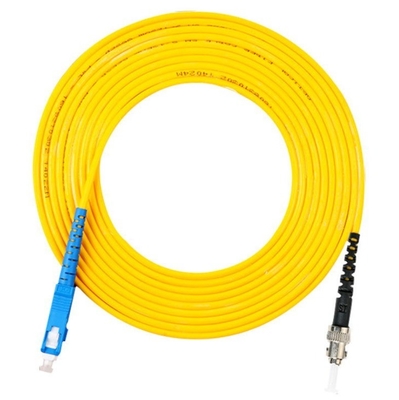 Cable de fibra 14130199 SS-OP-D-LC-S-10 LC/PC-LC/PC-Modo único-G6.652D-2MM-10M-PVC-YE Cordón de parche AOC MPO cable de Huawei