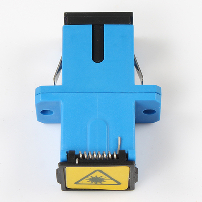 SC APC SC UPC SX Adaptador de fibra óptica de una pieza sin brida para transmisión de señal