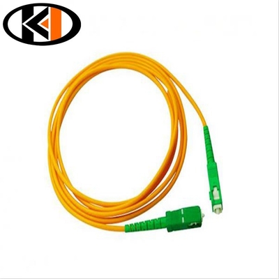 Tipo de fibra de telecomunicaciones SM LSZH 2 mm cable de parche con baja pérdida y opciones de longitud