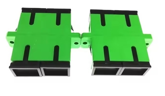 Adaptador de fibra óptica SC Adaptadores ópticos dúplex de modo único con conector SC de obturador
