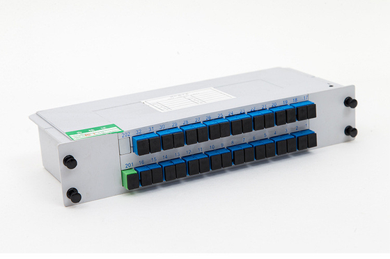 1*16 1*32 Conector SC LGX PLC Cassette PLC Splitter Tipo de fibra G657 o personalizado 3 Tiempo