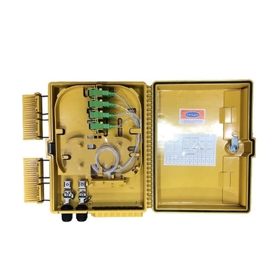 ABS/PC ABS/PC 16 núcleo de fibra óptica terminal CTO/NAP caja de distribución con 1x16 PLC Splitter