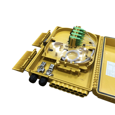 ABS/PC ABS/PC 16 núcleo de fibra óptica terminal CTO/NAP caja de distribución con 1x16 PLC Splitter